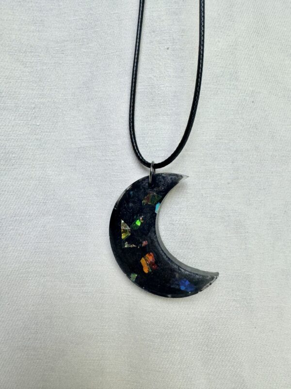 Sparkle Moon Pendant
