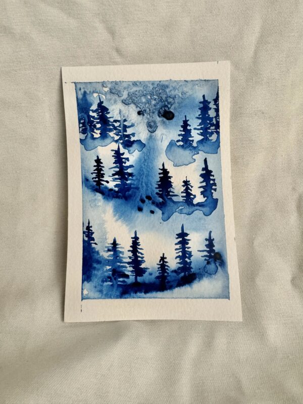 Treescape in Blue