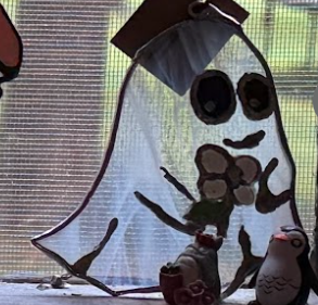 Ghost with Flower -Small