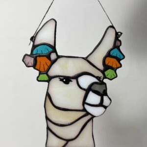 Lola Llama Stained Glass
