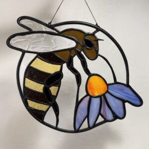 Honey Bee and Flower