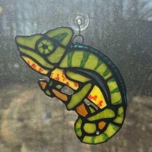 Chameleon Stained Glass