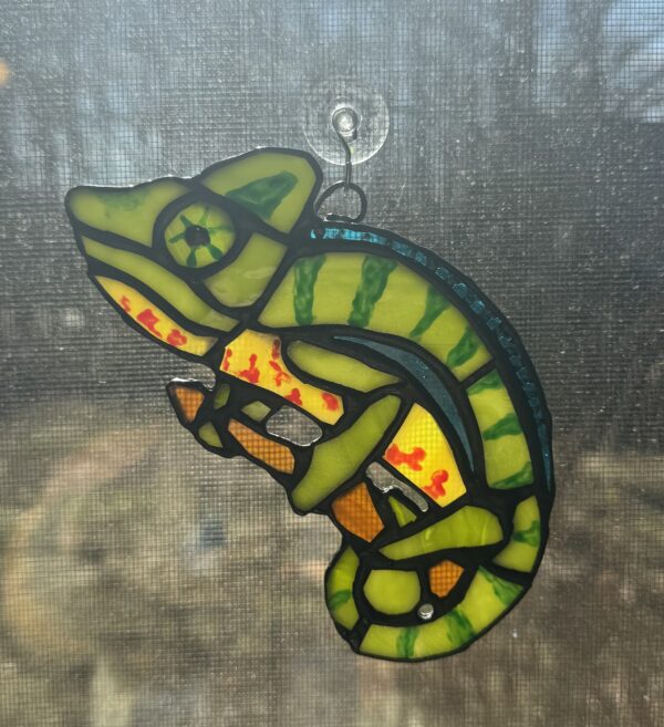 Chameleon Stained Glass
