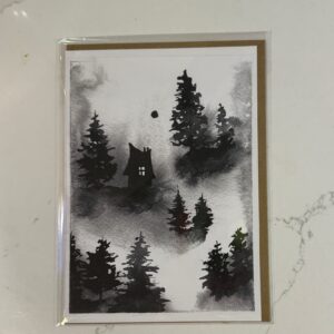 Greeting Card - Dark Forest