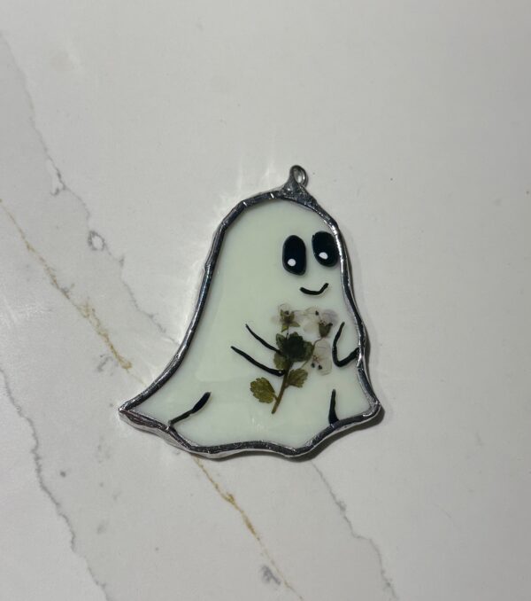 Ghost with Real Flower -Medium