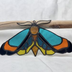 Lila Moth Stained Glass
