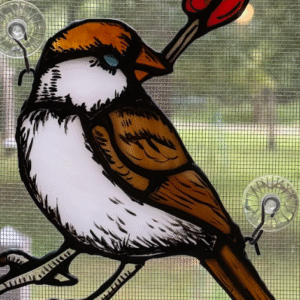 Enkindle Bird Stained Glass